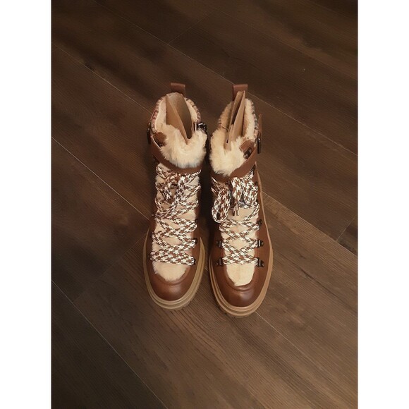 Circus Ny Women's Gretchen Hiker Boots (Dark Golden Caramel) - Size 7 M - Picture 5 of 5